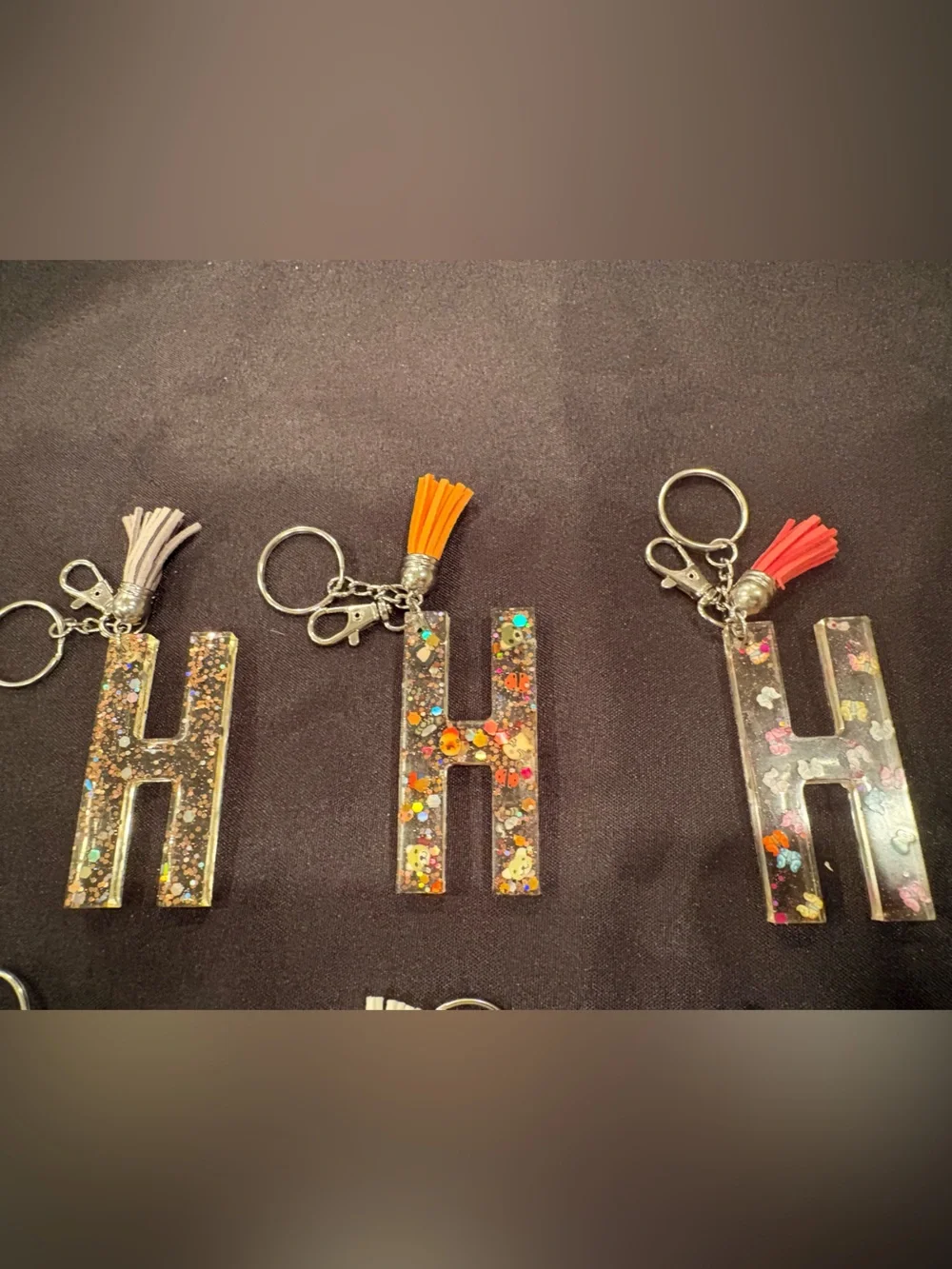 Handmade glitter resin